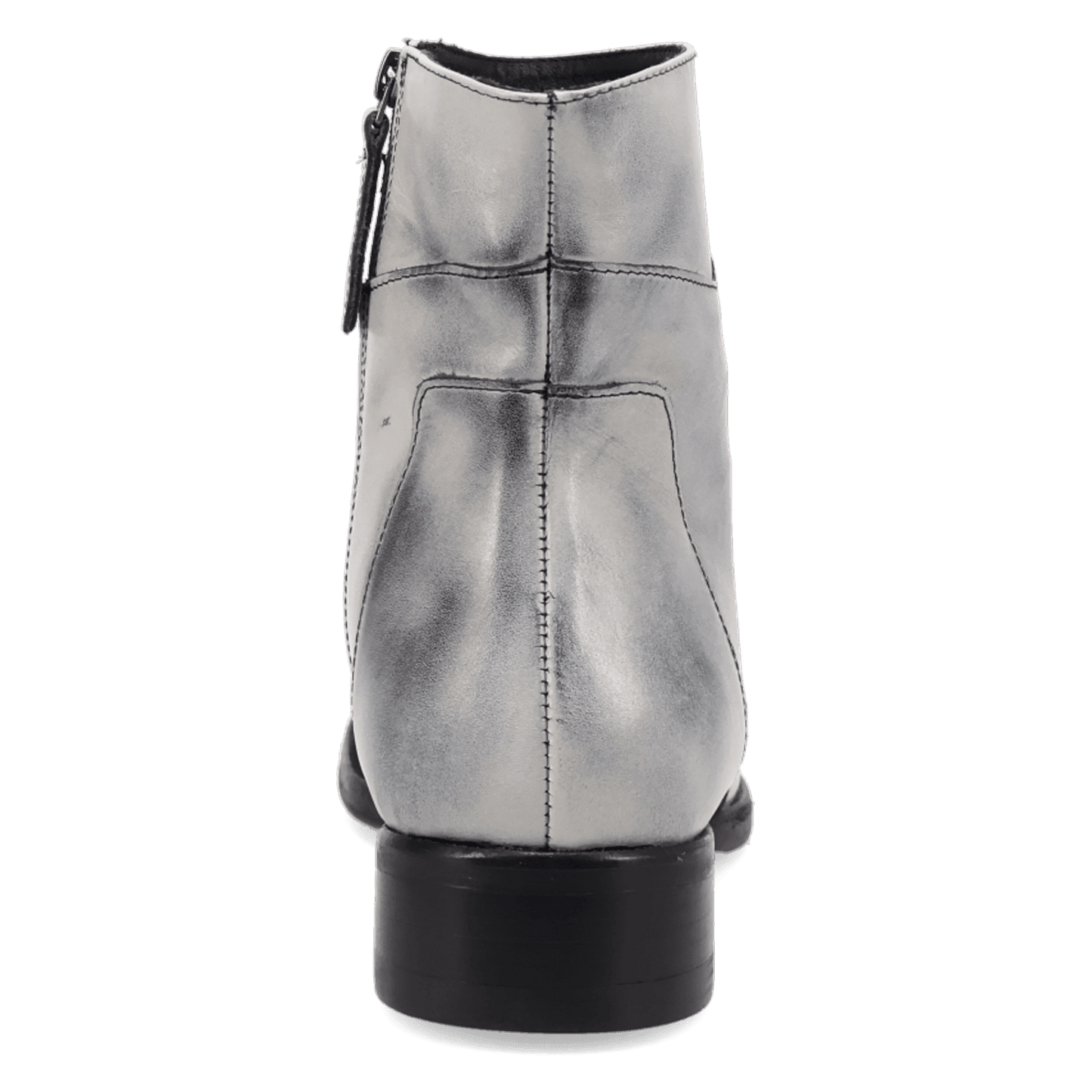 PRODUCT SHOT LENNOX LEATHER BOOT AT 180 DEGREE BACK ANGLE