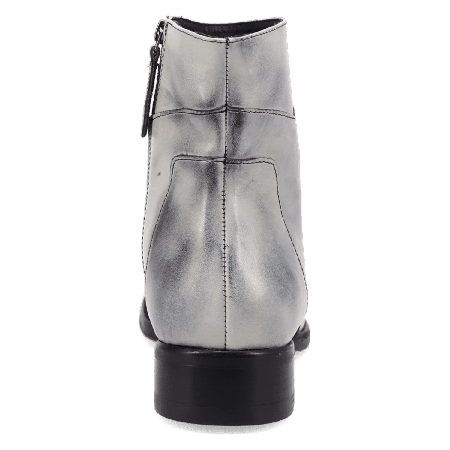 PRODUCT SHOT LENNOX LEATHER BOOT AT 180 DEGREE BACK ANGLE