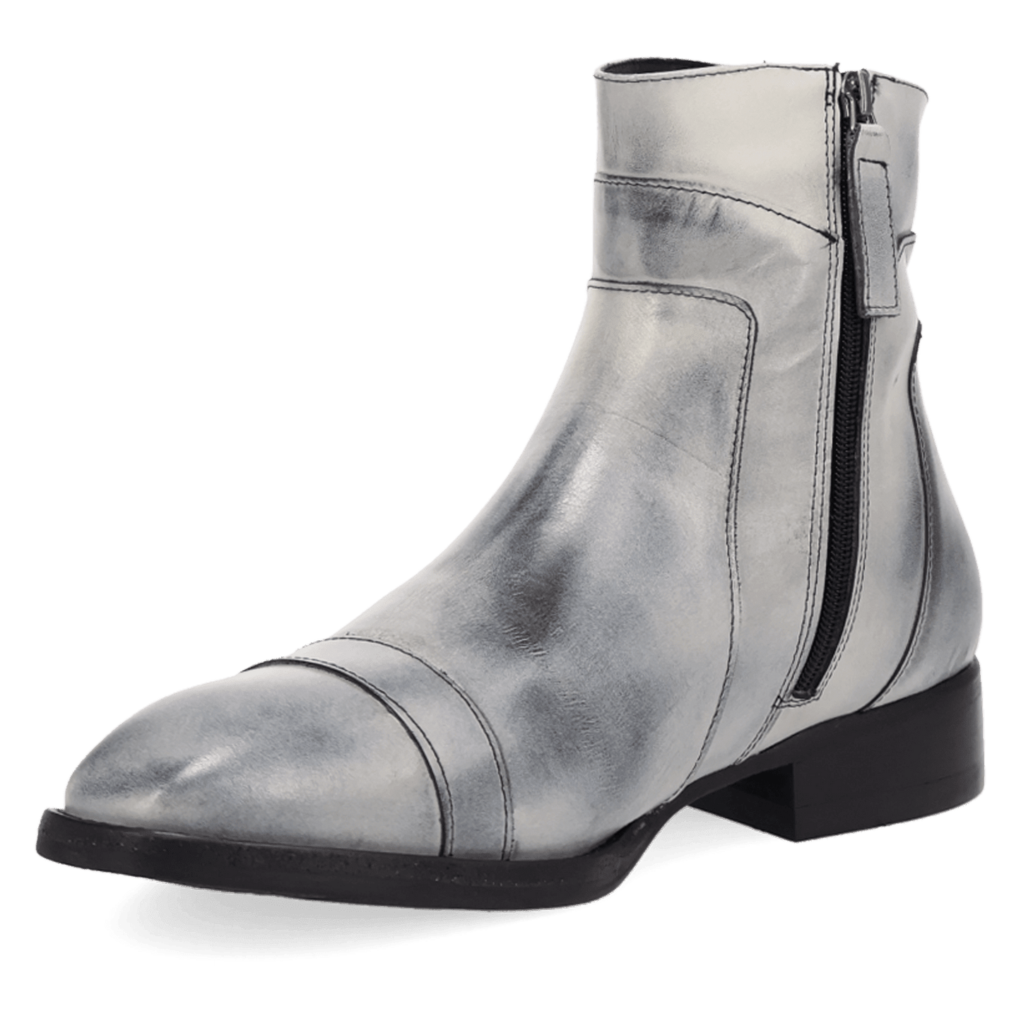 PRODUCT SHOT LENNOX LEATHER BOOT AT 225 DEGREE ANGLE