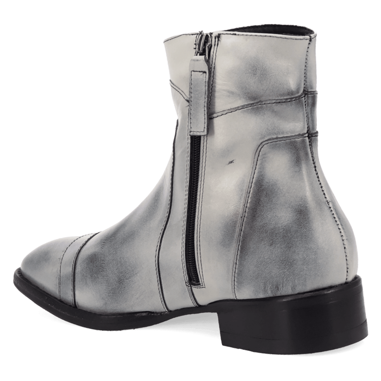 PRODUCT SHOT LENNOX LEATHER BOOT AT 270 DEGREE ANGLE