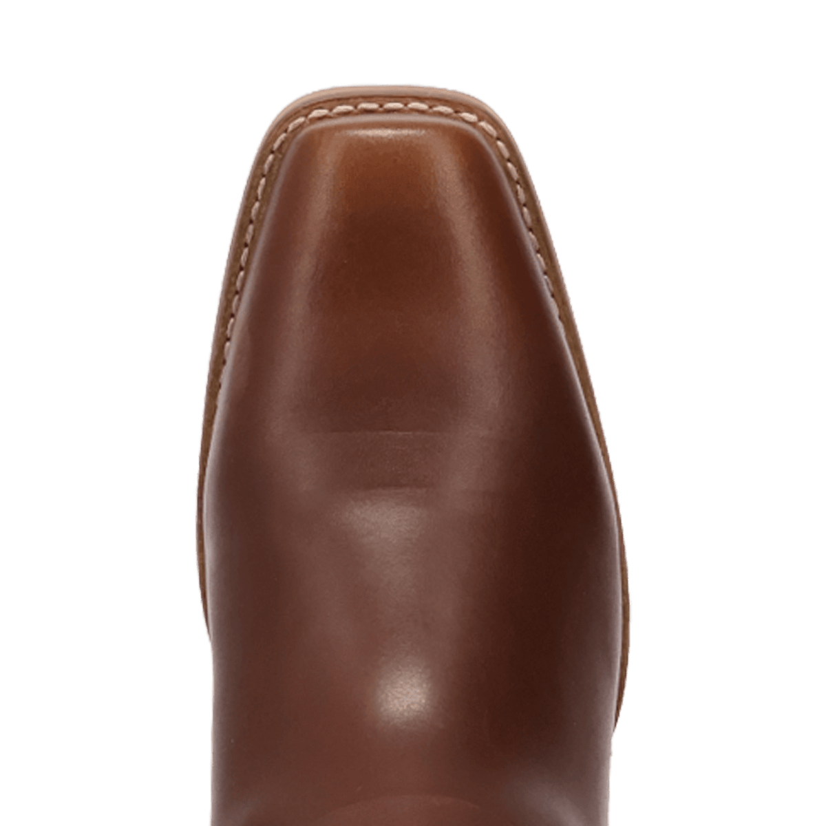 PRODUCT SHOT TRUE BLUE LEATHER BOOT AT TOE ANGLE