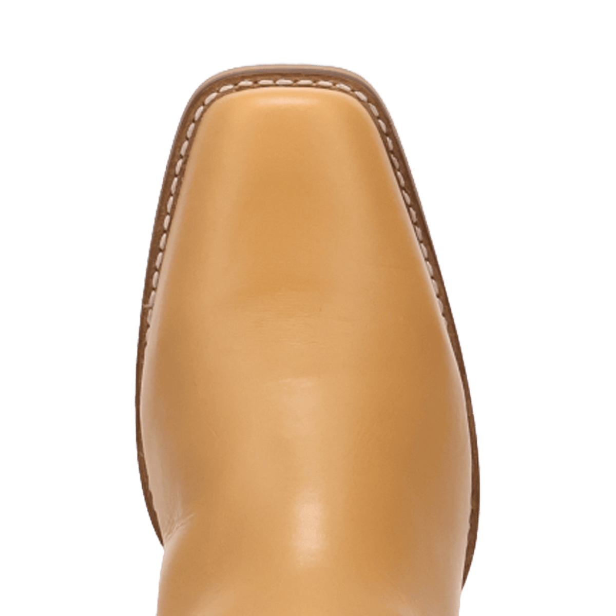 PRODUCT SHOT TRUE BLUE LEATHER BOOT AT TOE ANGLE