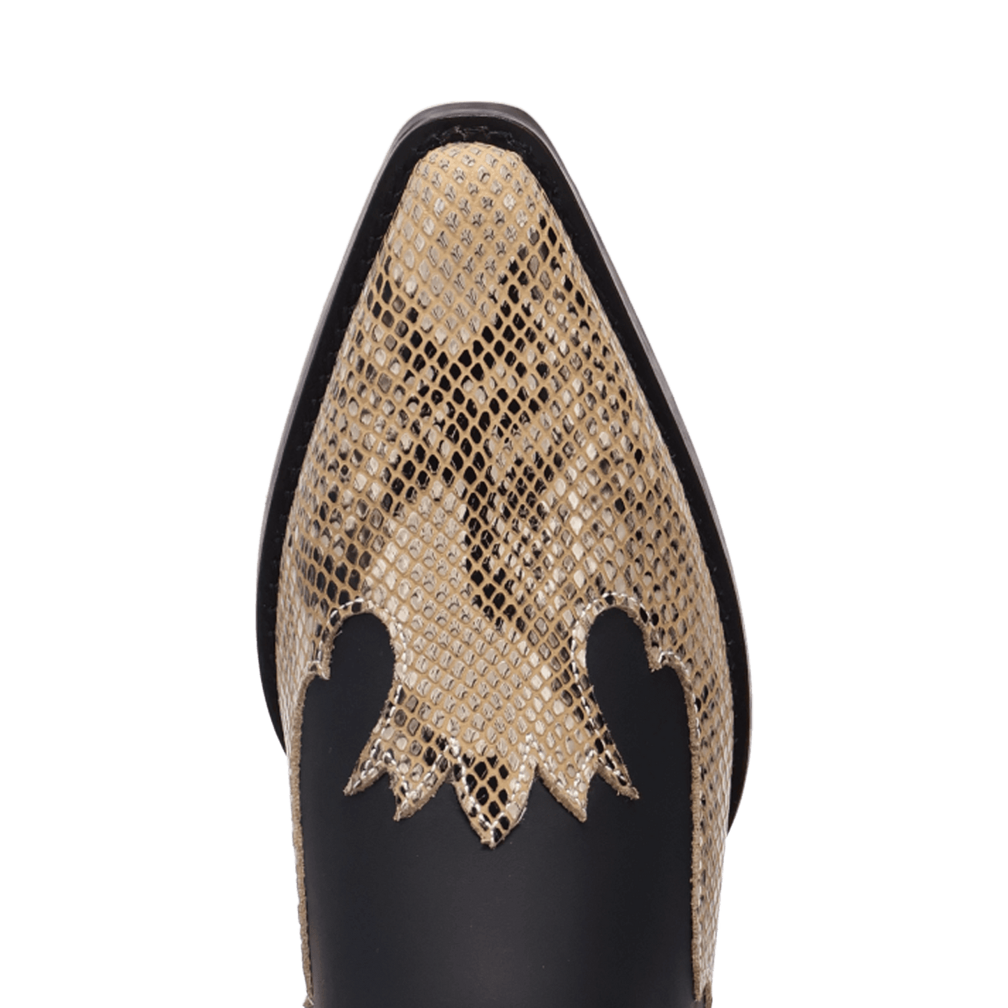 PRODUCT SHOT SERPICO LEATHER BOOT AT TOE ANGLE