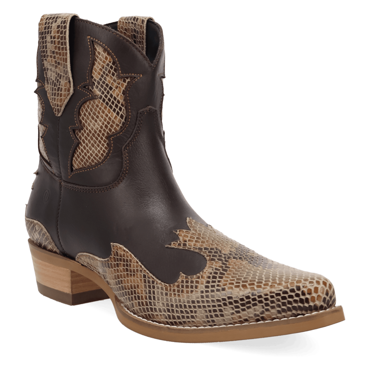 PRODUCT SHOT SERPICO LEATHER BOOT AT 45 DEGREE ANGLE
