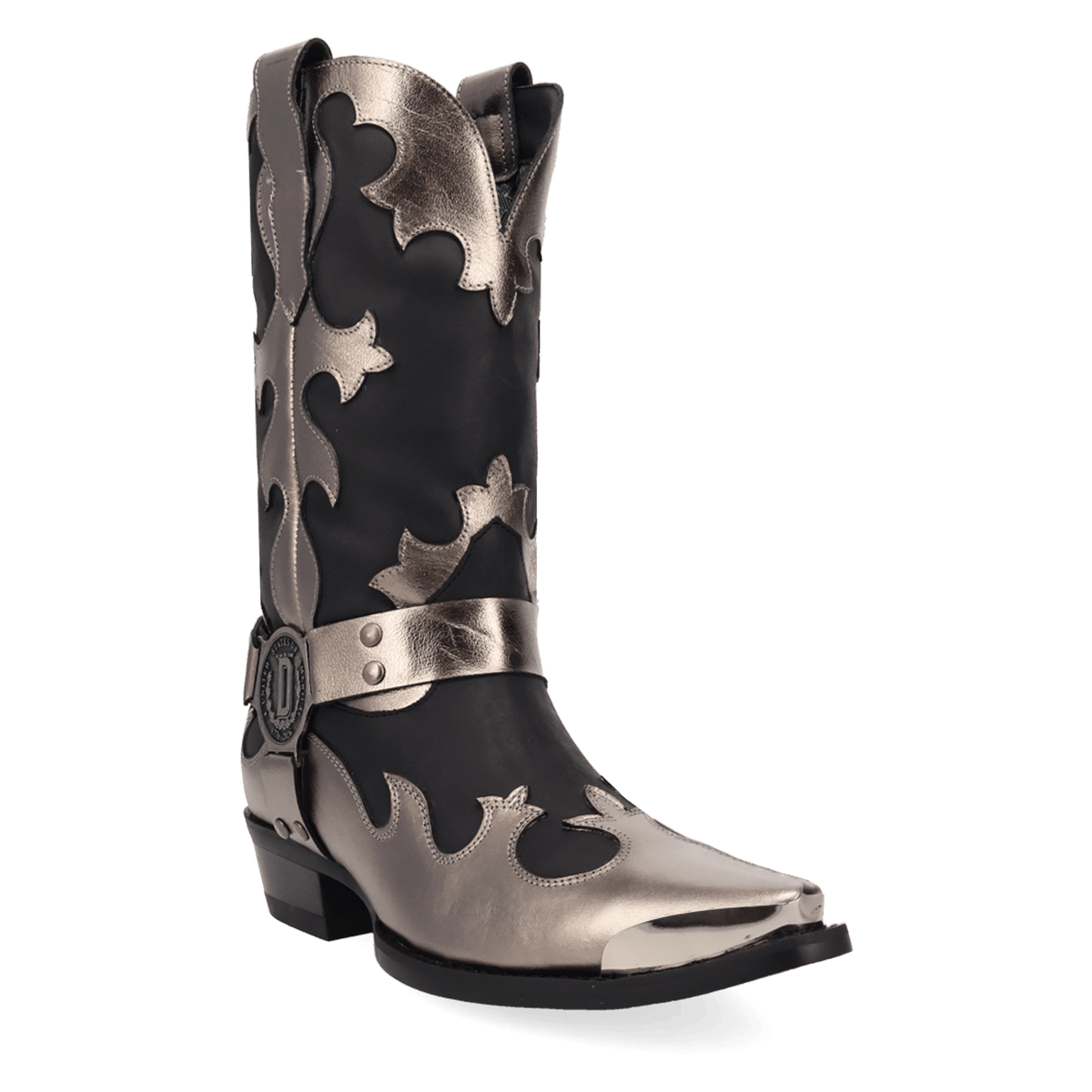 PRODUCT SHOT DESPERADO LEATHER BOOT AT 45 DEGREE ANGLE