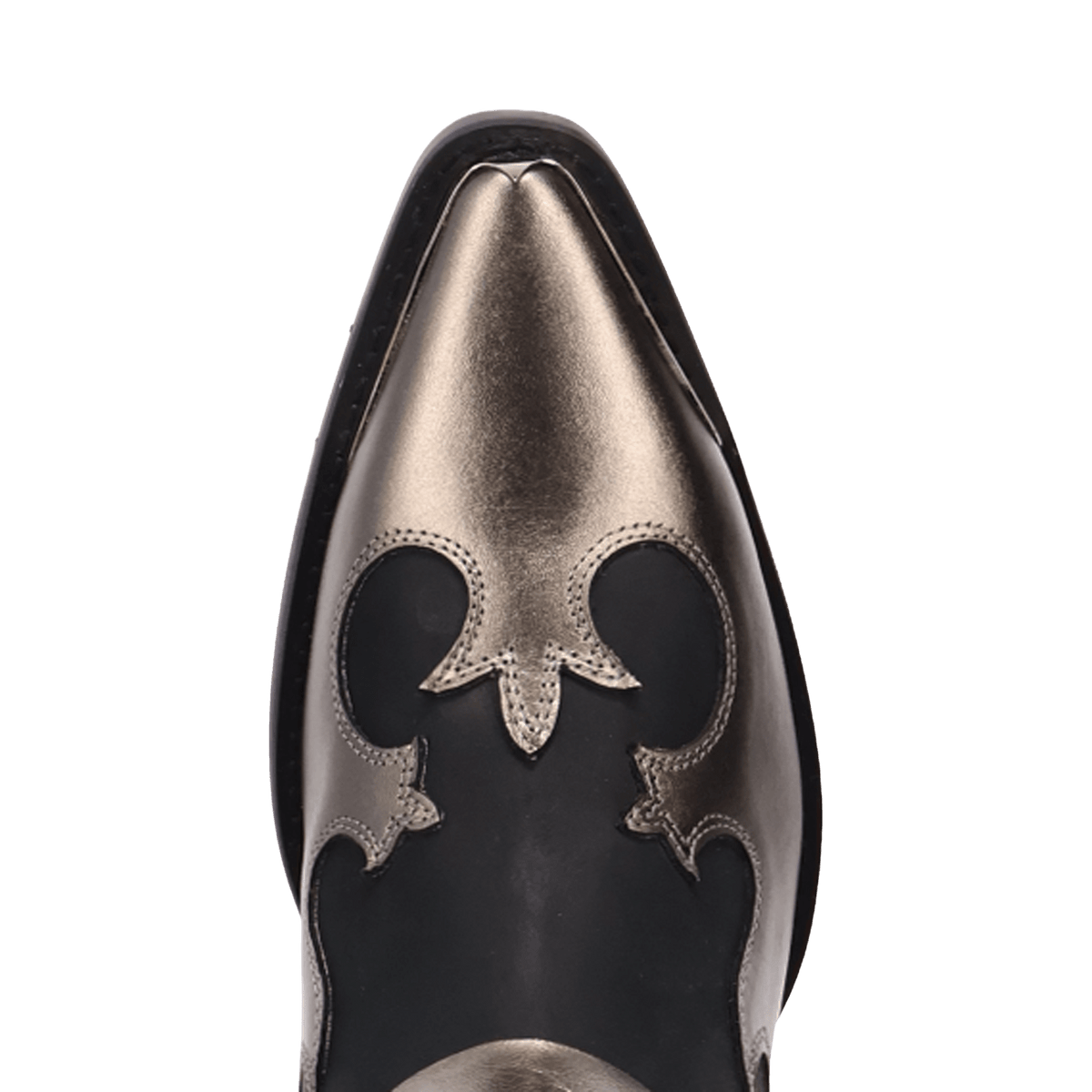 PRODUCT SHOT DESPERADO LEATHER BOOT AT TOE ANGLE