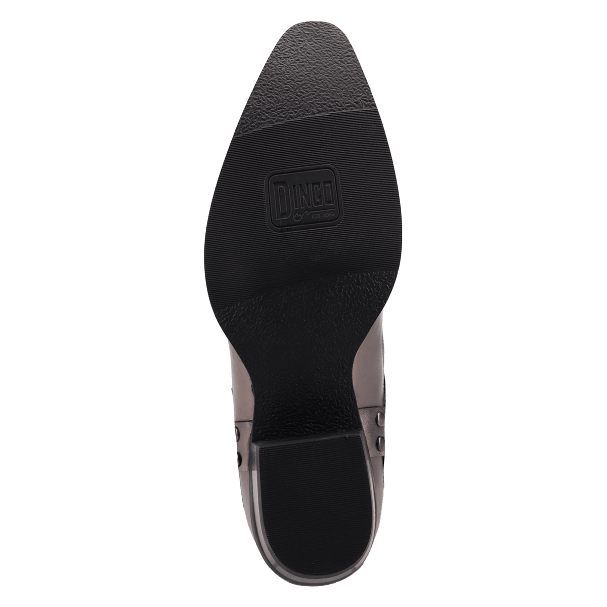 PRODUCT SHOT DESPERADO LEATHER BOOT AT OUTSOLE ANGLE