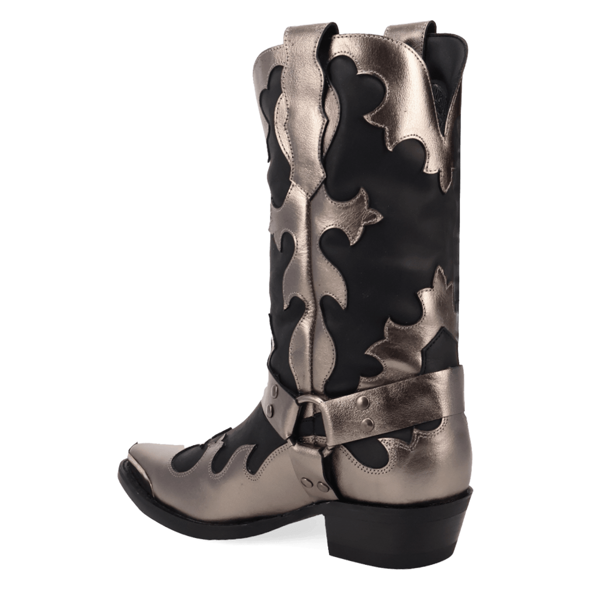 PRODUCT SHOT DESPERADO LEATHER BOOT AT 270 DEGREE ANGLE