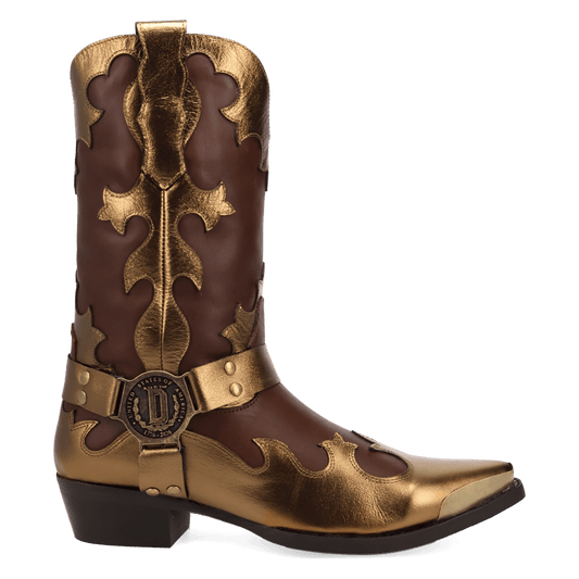 PRODUCT SHOT DESPERADO LEATHER BOOT AT 90 DEGREE INSIDE ANGLE