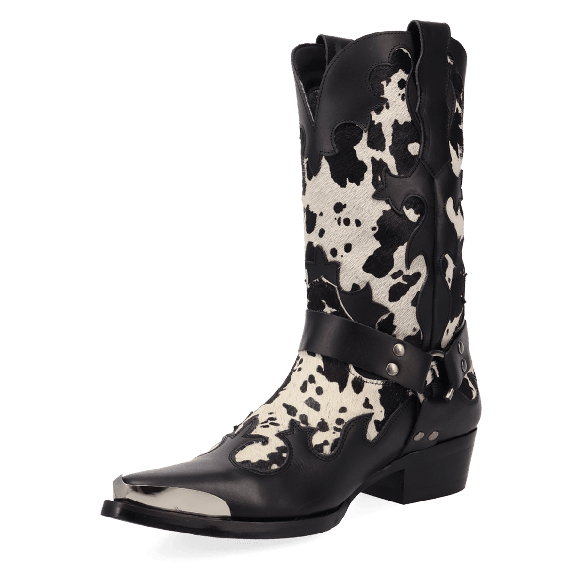 PRODUCT SHOT DESPERADO LEATHER BOOT AT 225 DEGREE ANGLE