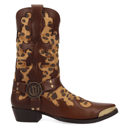PRODUCT SHOT DESPERADO LEATHER BOOT AT 90 DEGREE INSIDE ANGLE