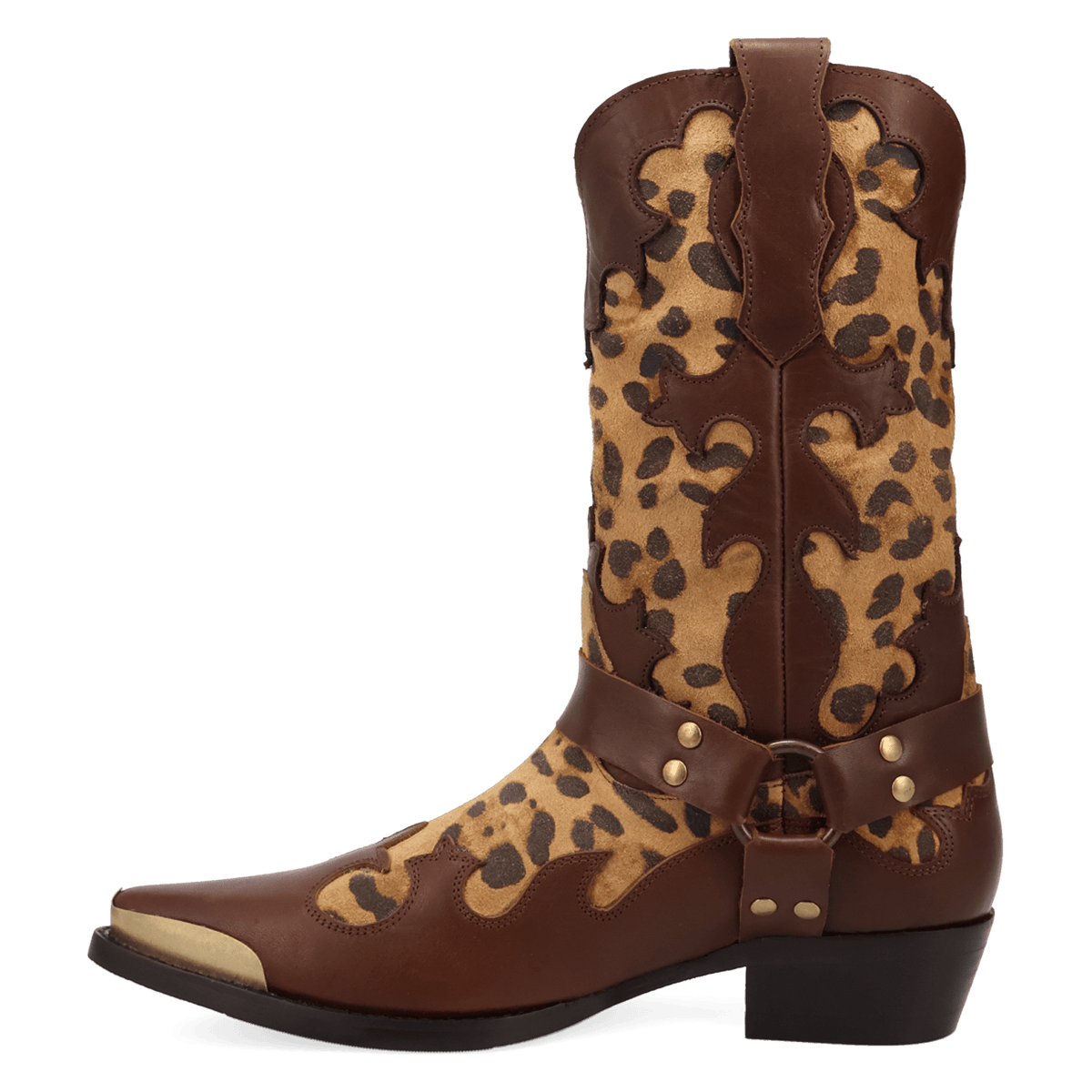 PRODUCT SHOT DESPERADO LEATHER BOOT AT 135 DEGREE OUTSIDE ANGLE