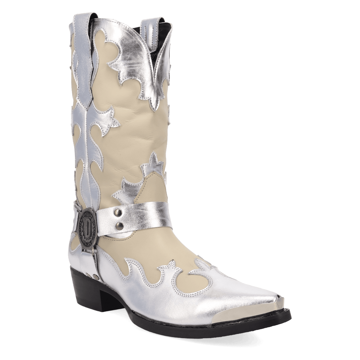 PRODUCT SHOT DESPERADO LEATHER BOOT AT 45 DEGREE ANGLE