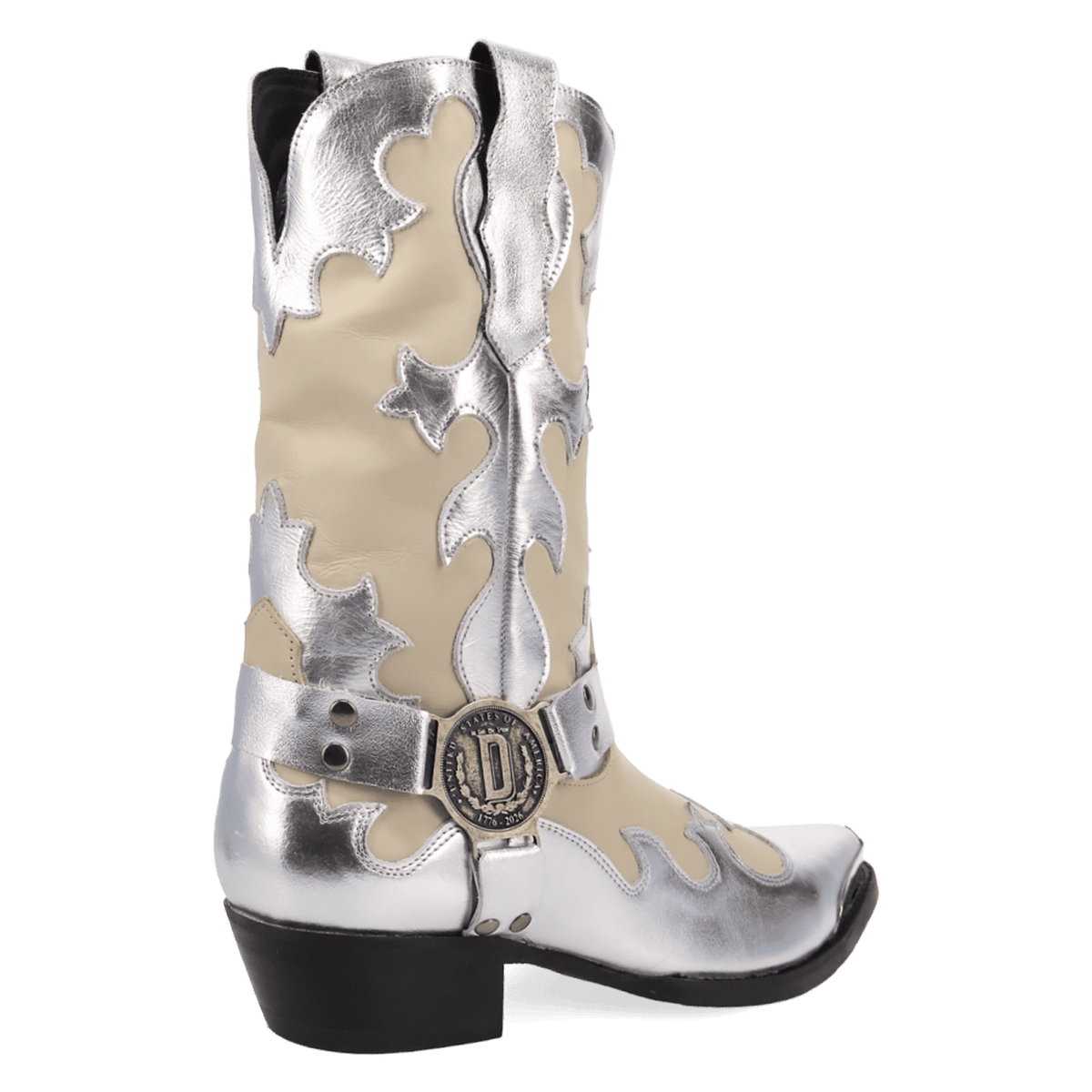 PRODUCT SHOT DESPERADO LEATHER BOOT AT 315 DEGREE ANGLE