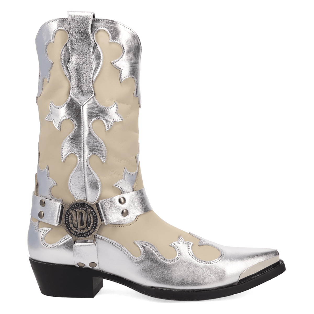 PRODUCT SHOT DESPERADO LEATHER BOOT AT 90 DEGREE INSIDE ANGLE