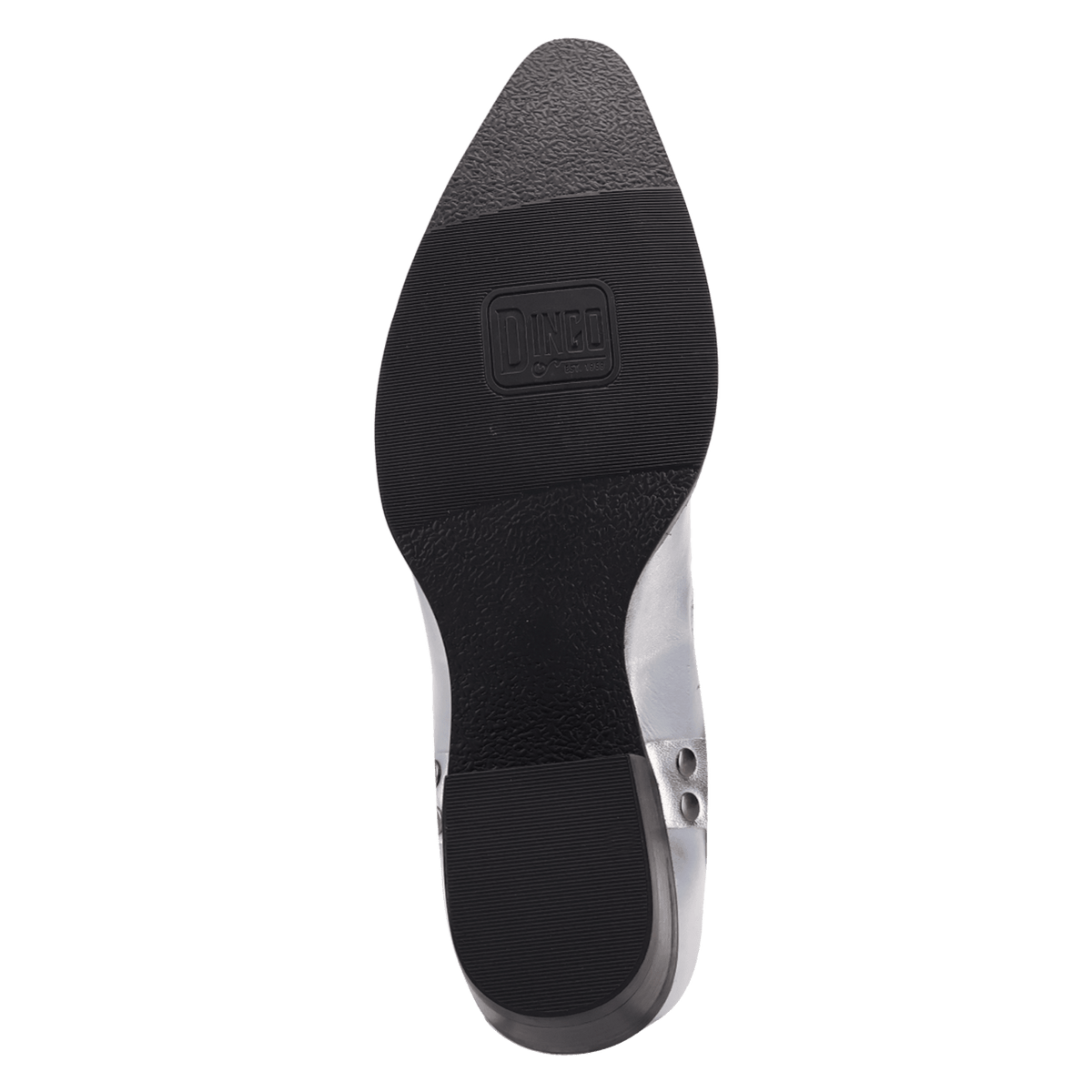 PRODUCT SHOT DESPERADO LEATHER BOOT AT OUTSOLE ANGLE
