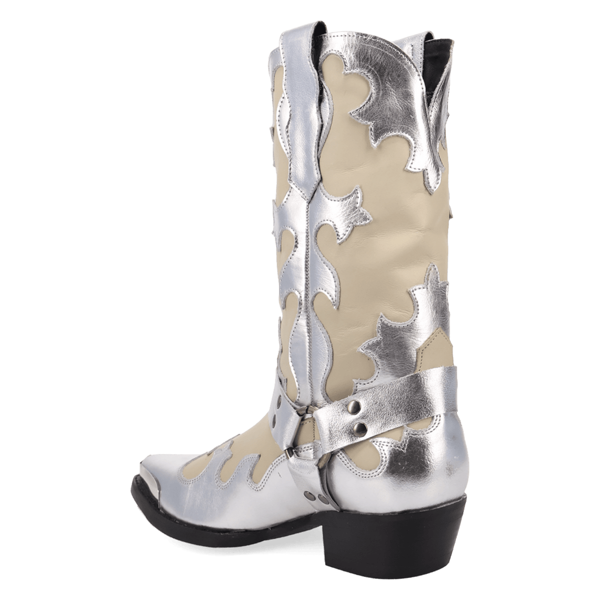 PRODUCT SHOT DESPERADO LEATHER BOOT AT 270 DEGREE ANGLE