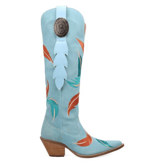 PRODUCT SHOT FLY AWAY SUEDE LEATHER BOOT AT 90 DEGREE INSIDE ANGLE