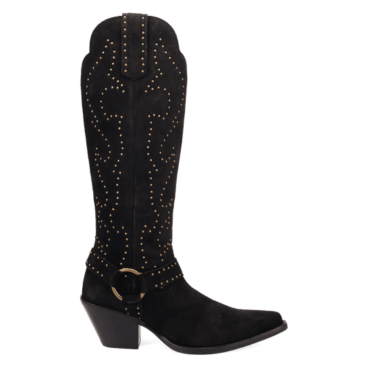 PRODUCT SHOT WICKED LEATHER BOOT AT 90 DEGREE INSIDE ANGLE
