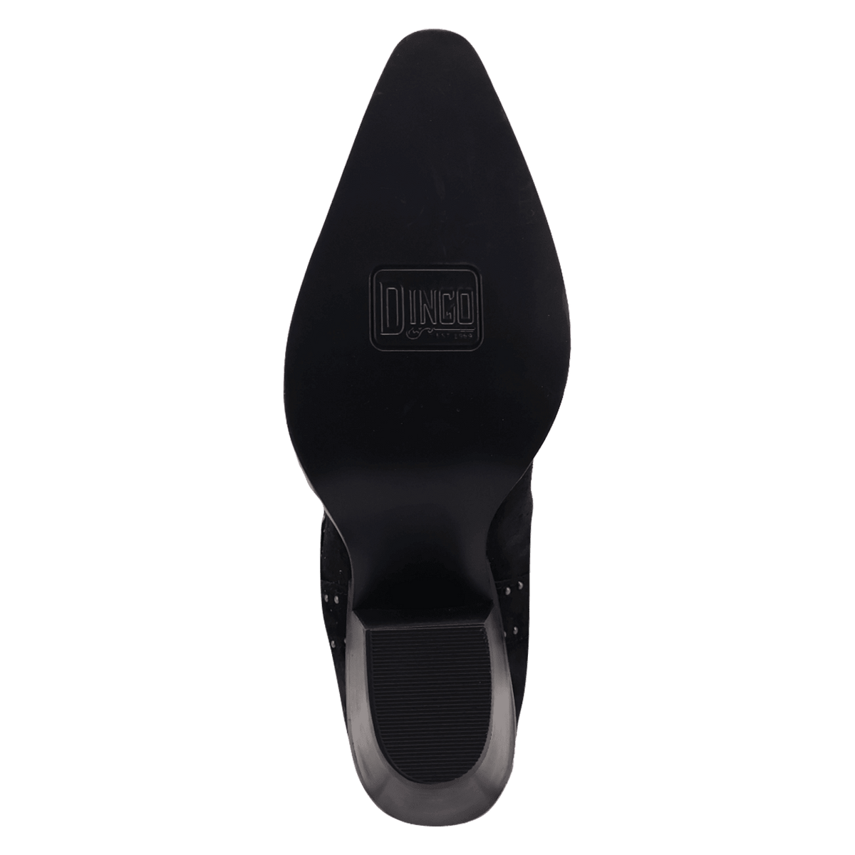 PRODUCT SHOT WICKED LEATHER BOOT AT OUTSOLE ANGLE