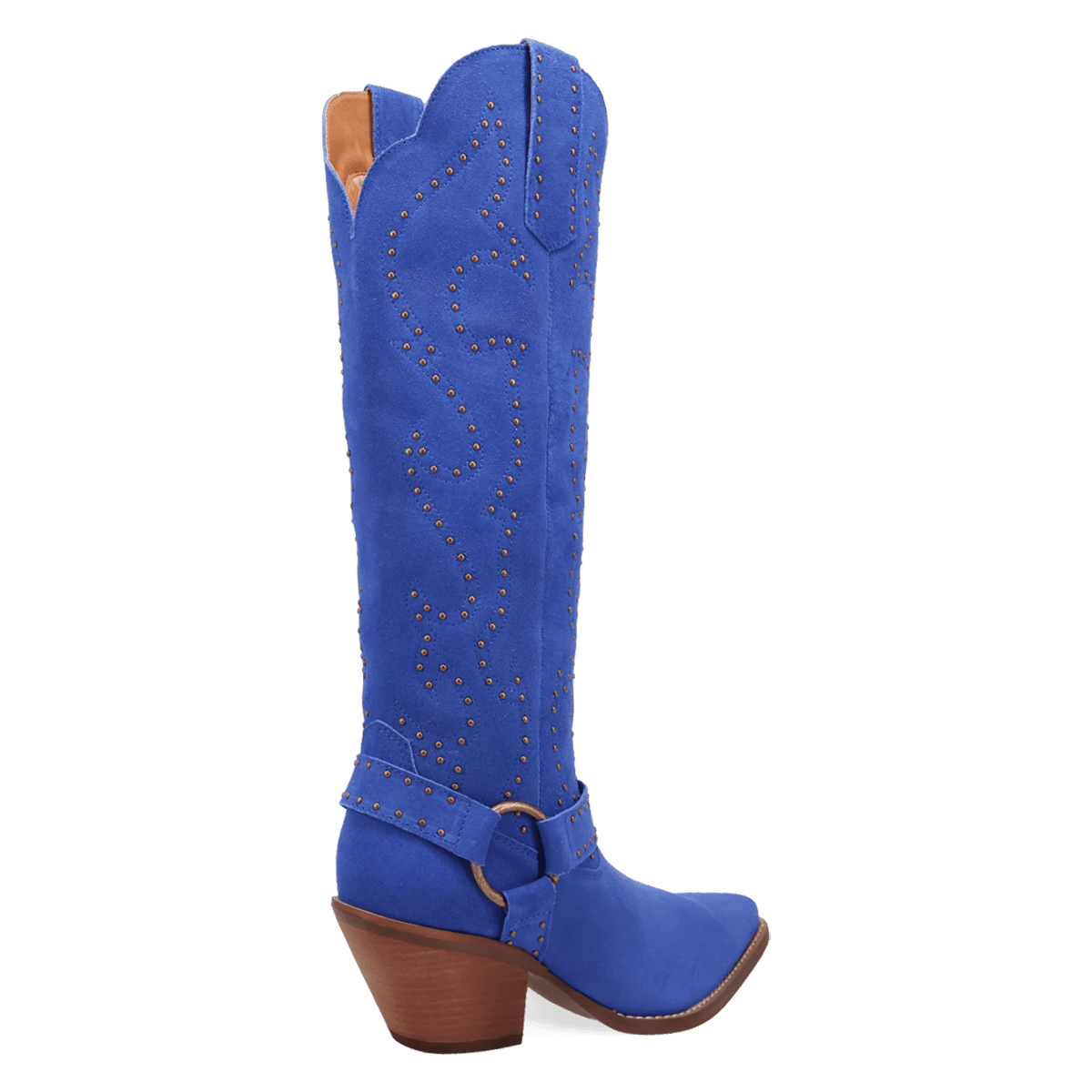 PRODUCT SHOT WICKED LEATHER BOOT AT 315 DEGREE ANGLE