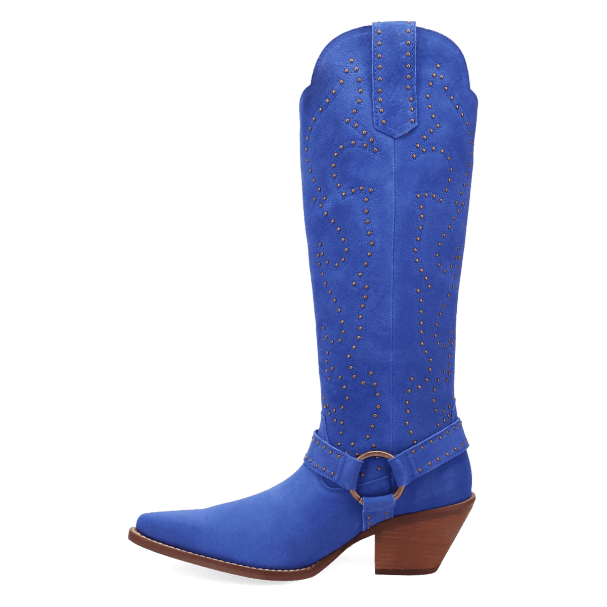 PRODUCT SHOT WICKED LEATHER BOOT AT 135 DEGREE OUTSIDE ANGLE