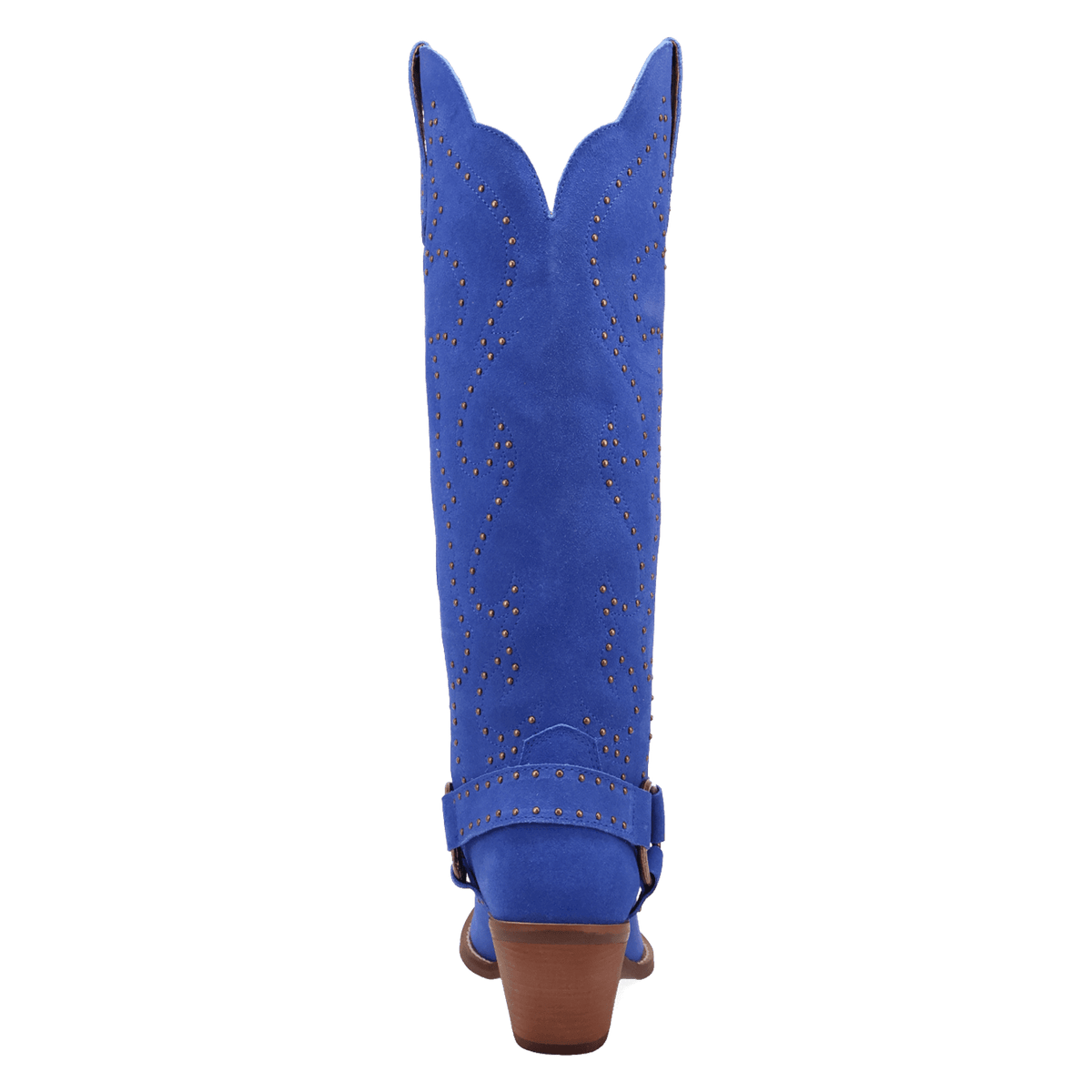 PRODUCT SHOT WICKED LEATHER BOOT AT 180 DEGREE BACK ANGLE