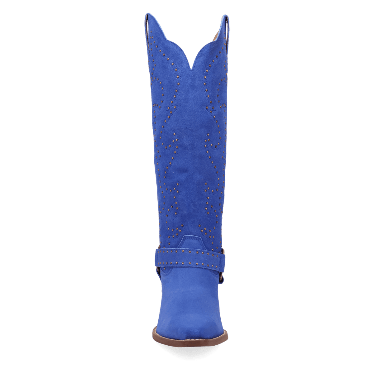 PRODUCT SHOT WICKED LEATHER BOOT AT FRONT ANGLE