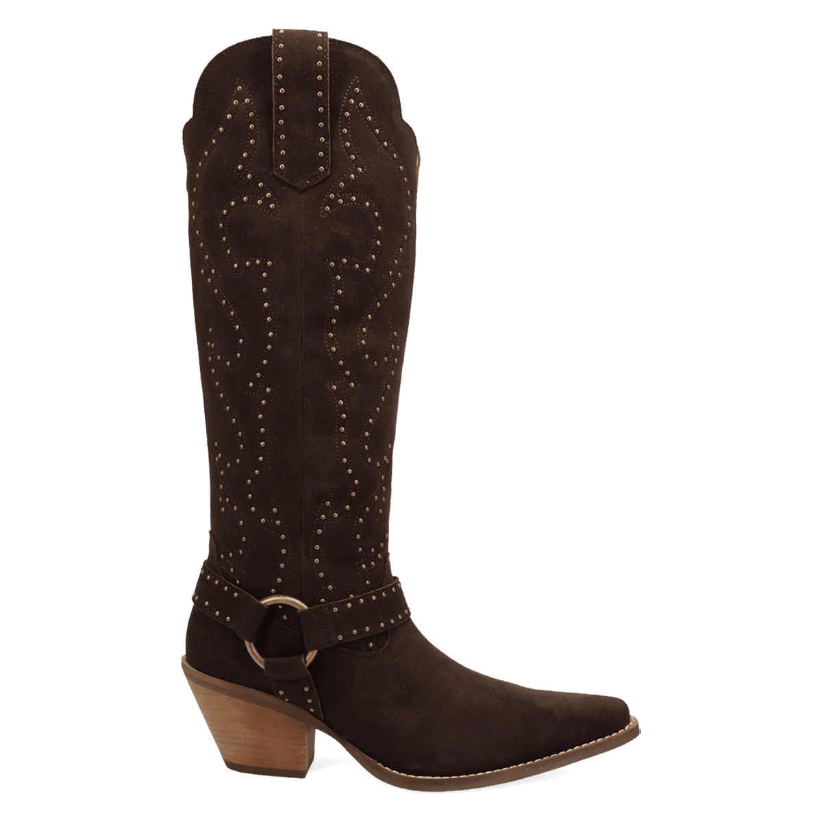 PRODUCT SHOT WICKED LEATHER BOOT AT 90 DEGREE INSIDE ANGLE