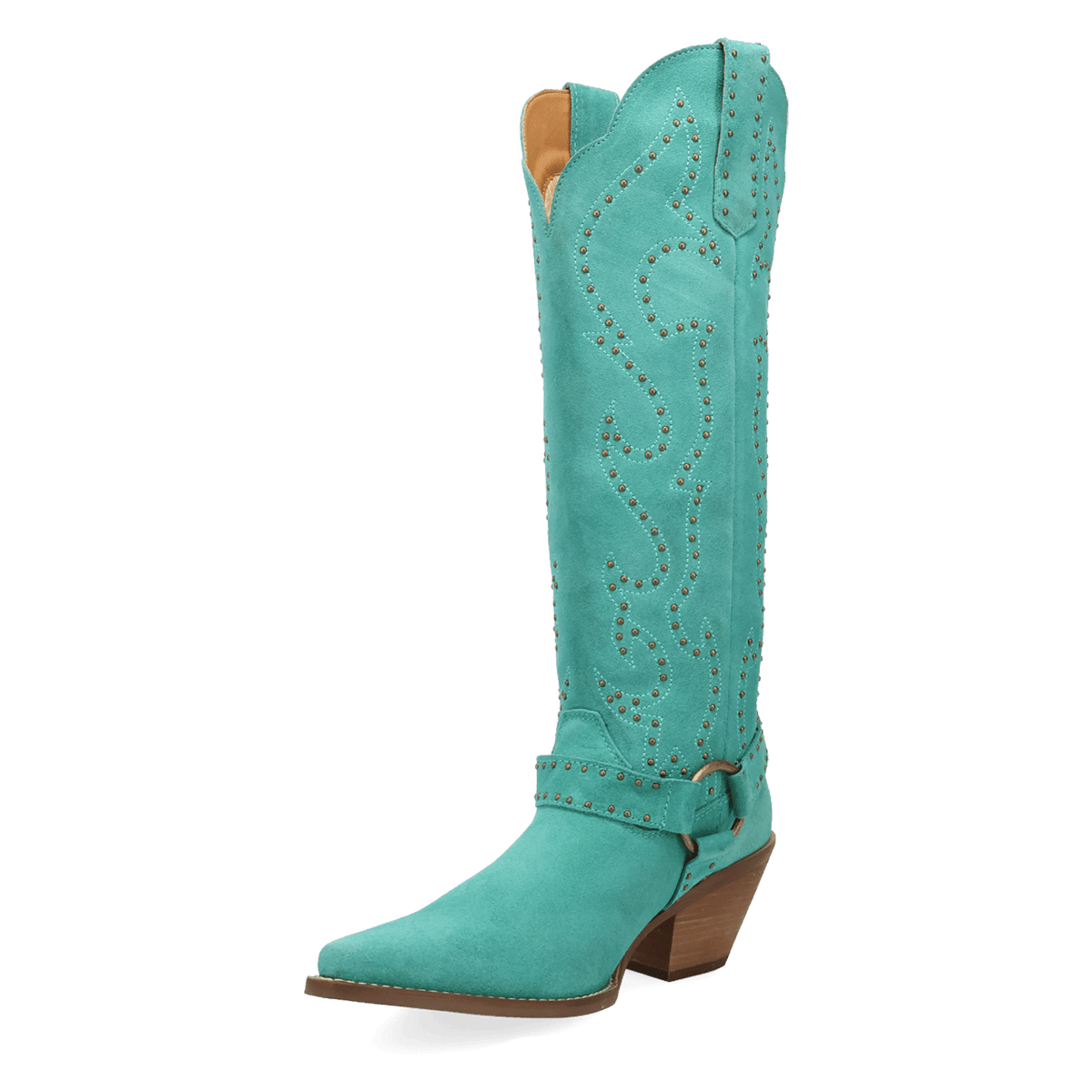 PRODUCT SHOT WICKED LEATHER BOOT AT 225 DEGREE ANGLE
