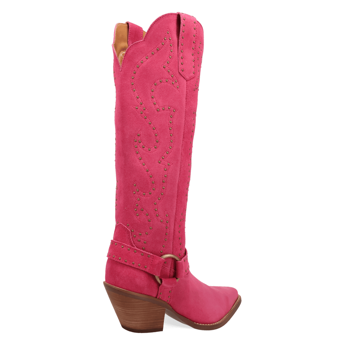 PRODUCT SHOT WICKED LEATHER BOOT AT 315 DEGREE ANGLE
