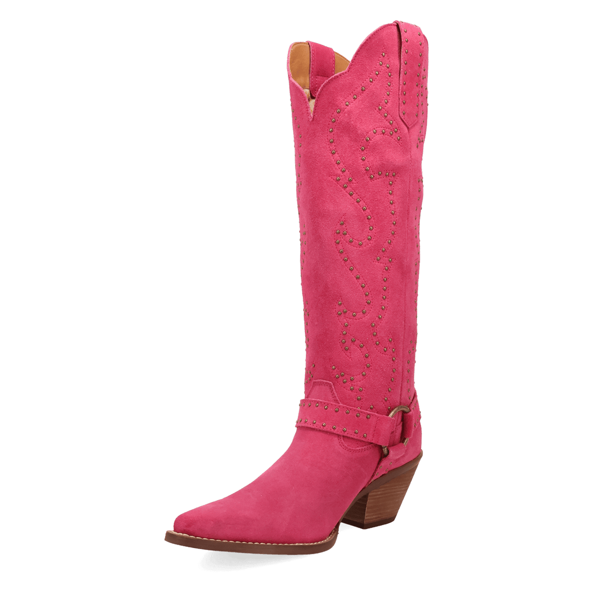 PRODUCT SHOT WICKED LEATHER BOOT AT 225 DEGREE ANGLE