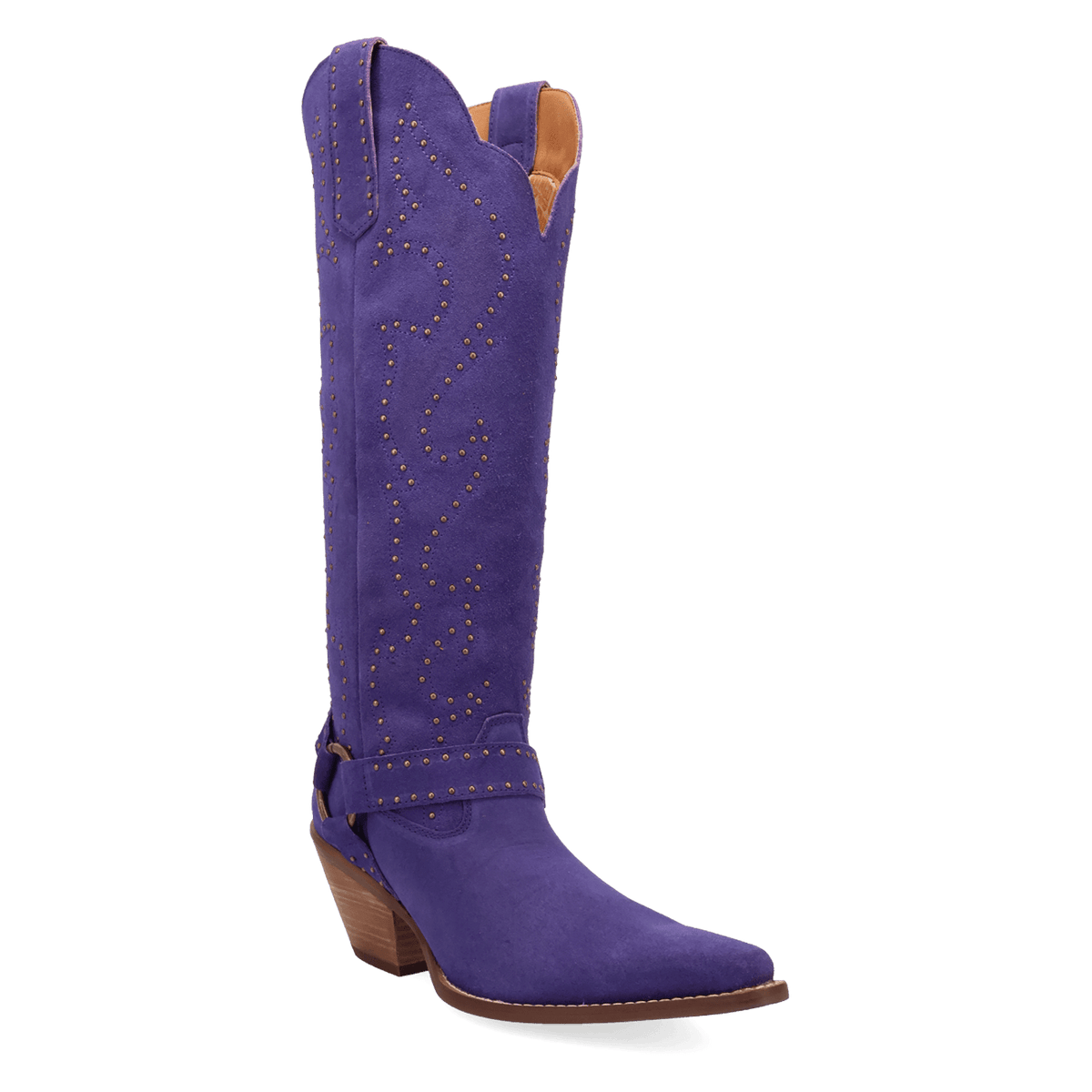 PRODUCT SHOT WICKED LEATHER BOOT AT 45 DEGREE ANGLE