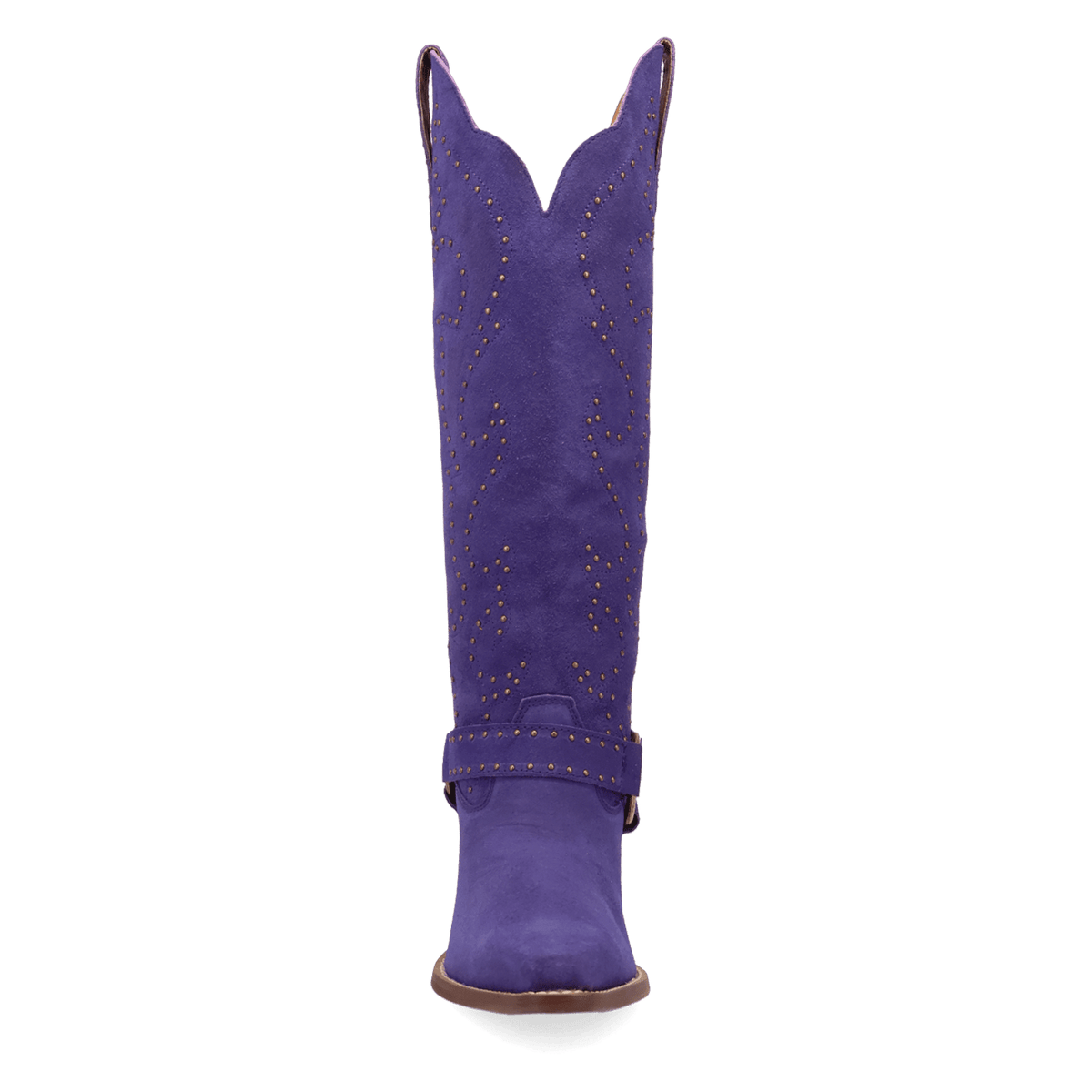 PRODUCT SHOT WICKED LEATHER BOOT AT FRONT ANGLE