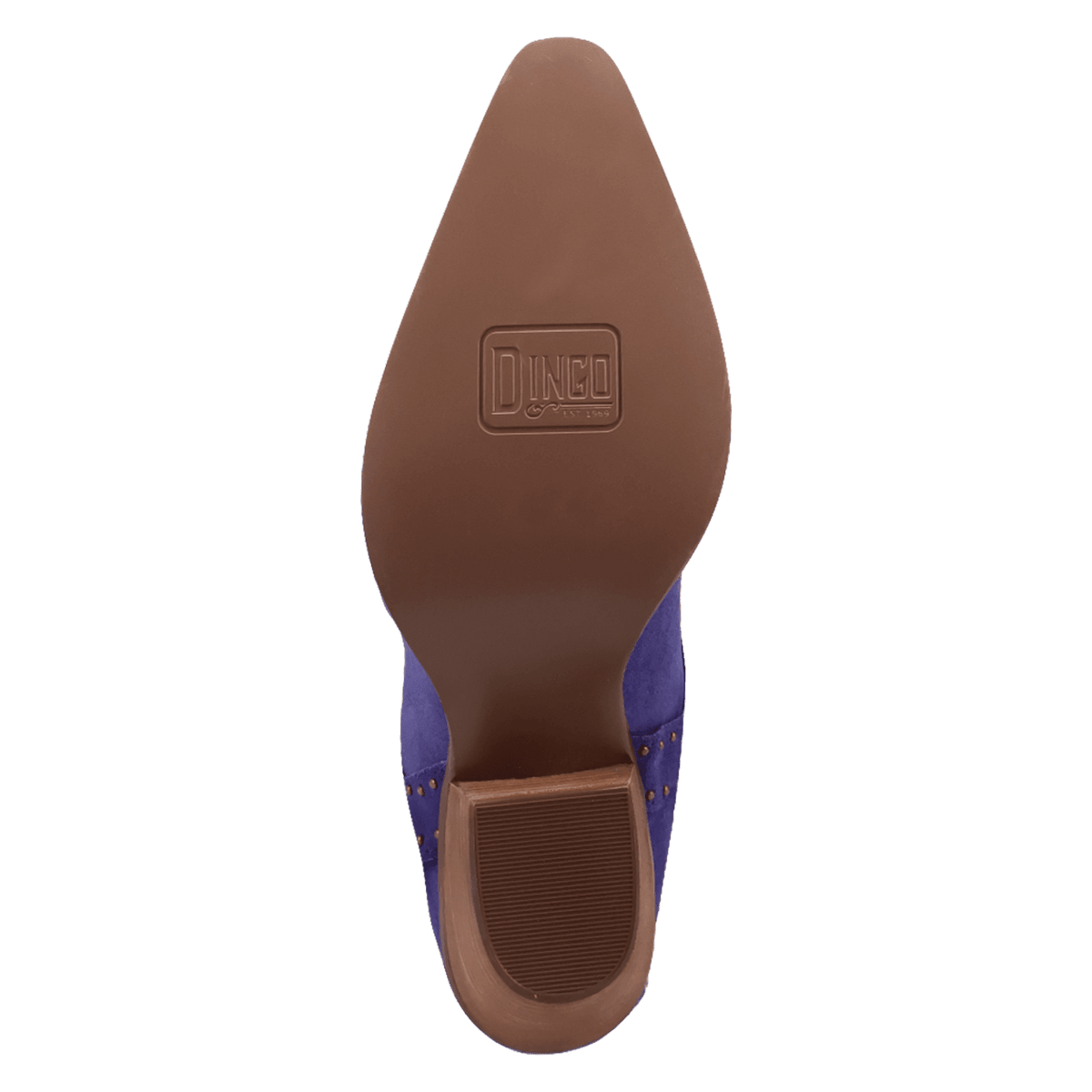 PRODUCT SHOT WICKED LEATHER BOOT AT OUTSOLE ANGLE
