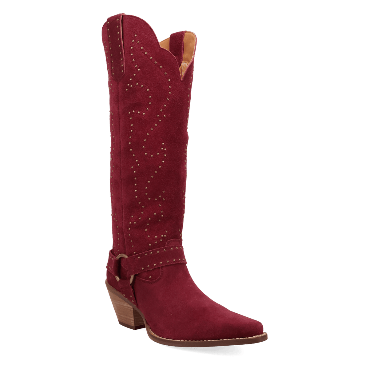 PRODUCT SHOT WICKED LEATHER BOOT AT 45 DEGREE ANGLE