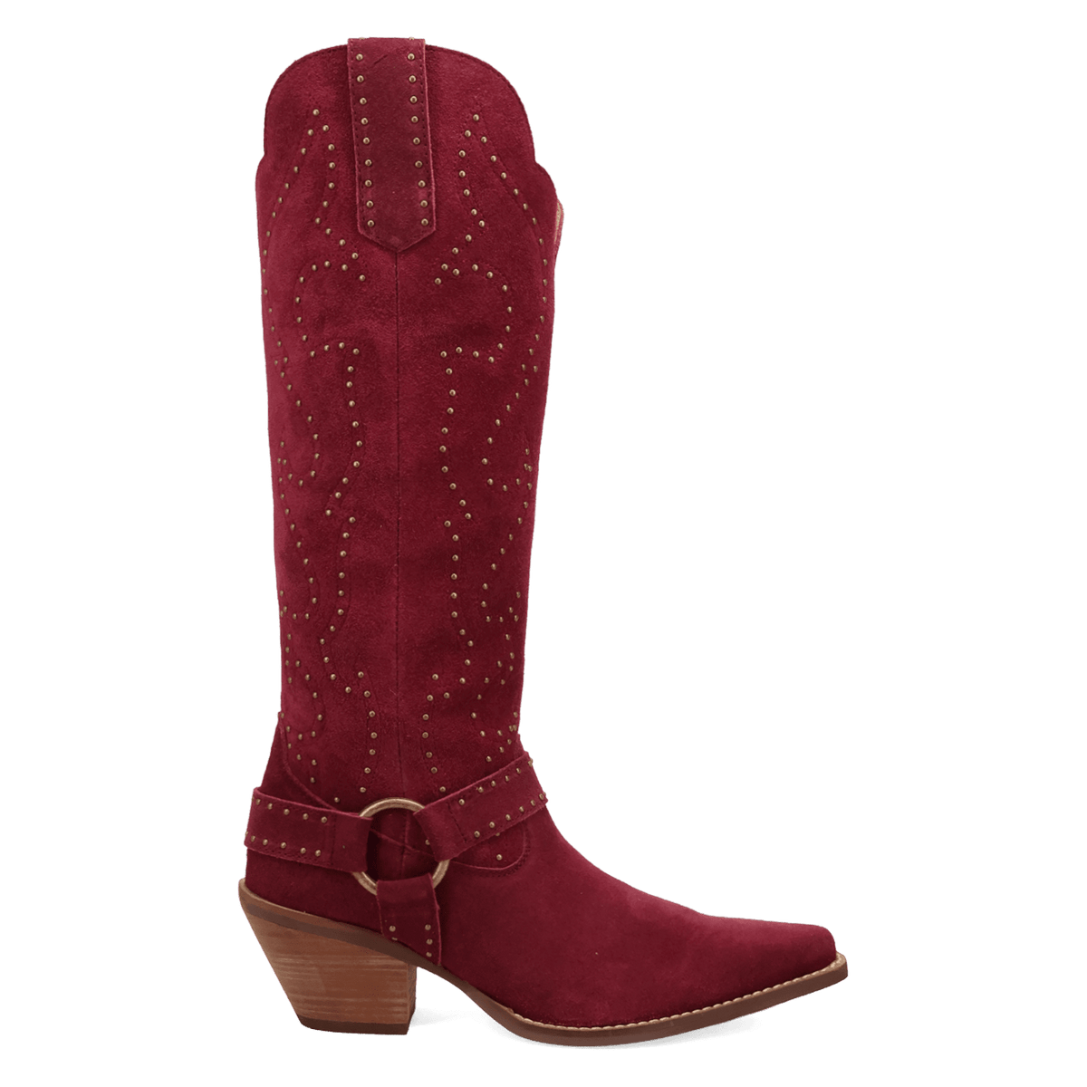 PRODUCT SHOT WICKED LEATHER BOOT AT 90 DEGREE INSIDE ANGLE