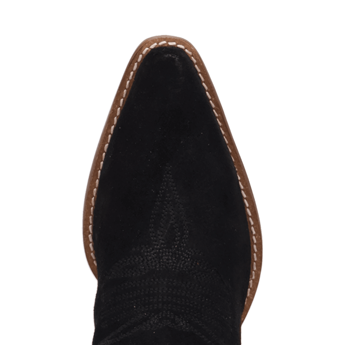 PRODUCT SHOT PALOMA SUEDE LEATHER BOOTIE AT TOE ANGLE