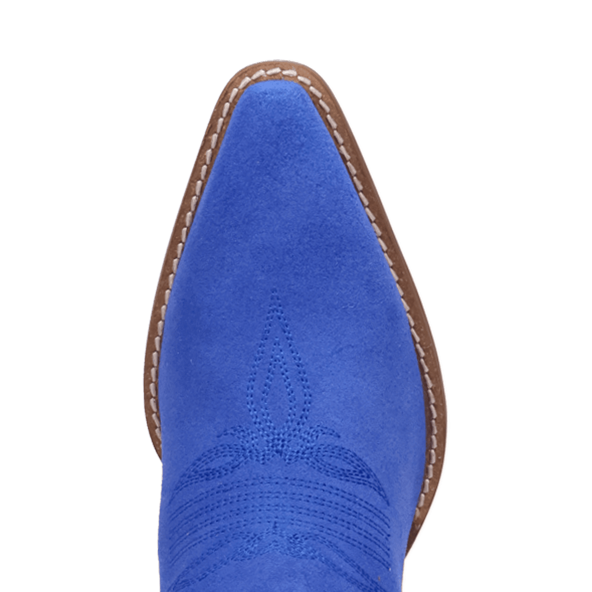 PRODUCT SHOT PALOMA SUEDE LEATHER BOOTIE AT TOE ANGLE
