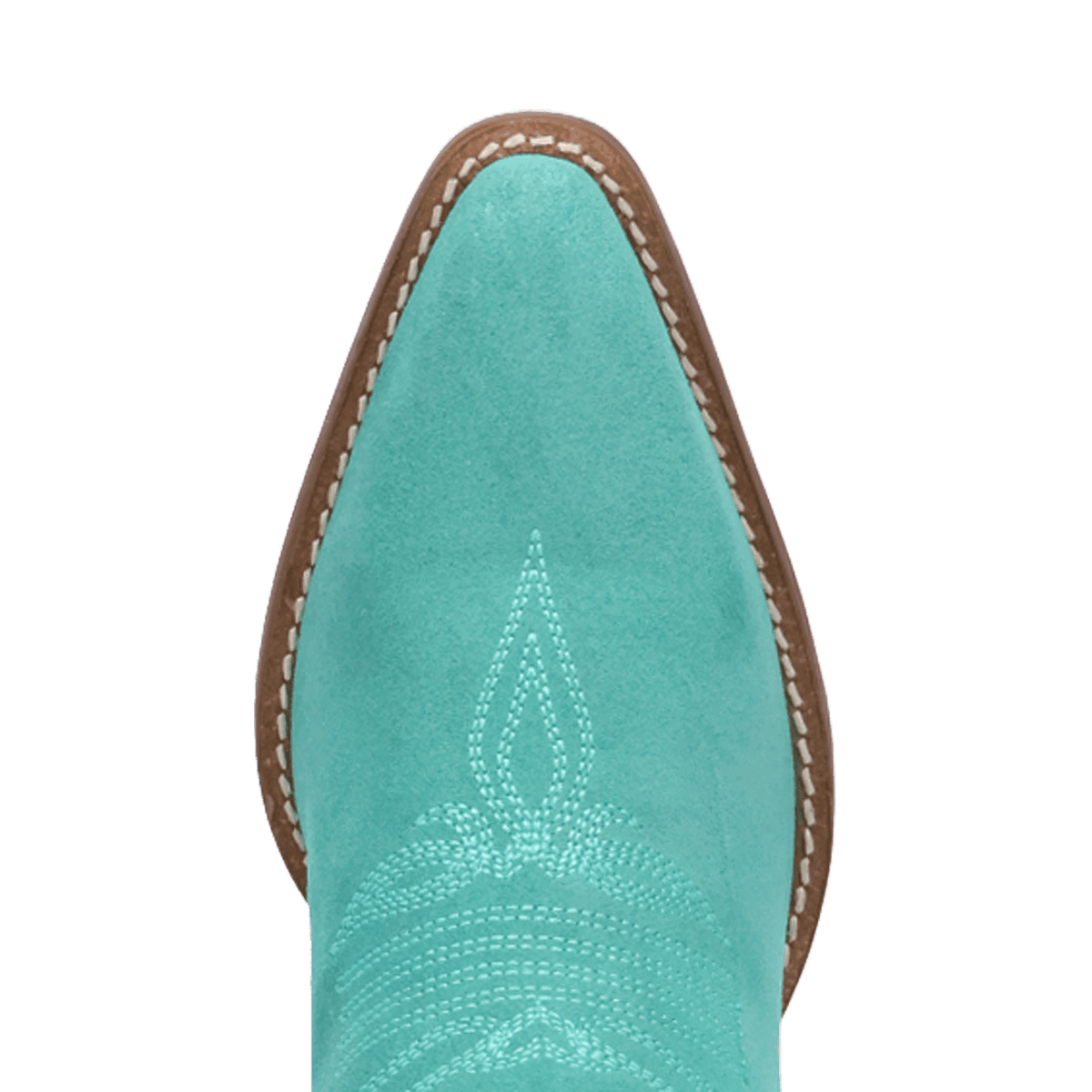 PRODUCT SHOT PALOMA SUEDE LEATHER BOOTIE AT TOE ANGLE