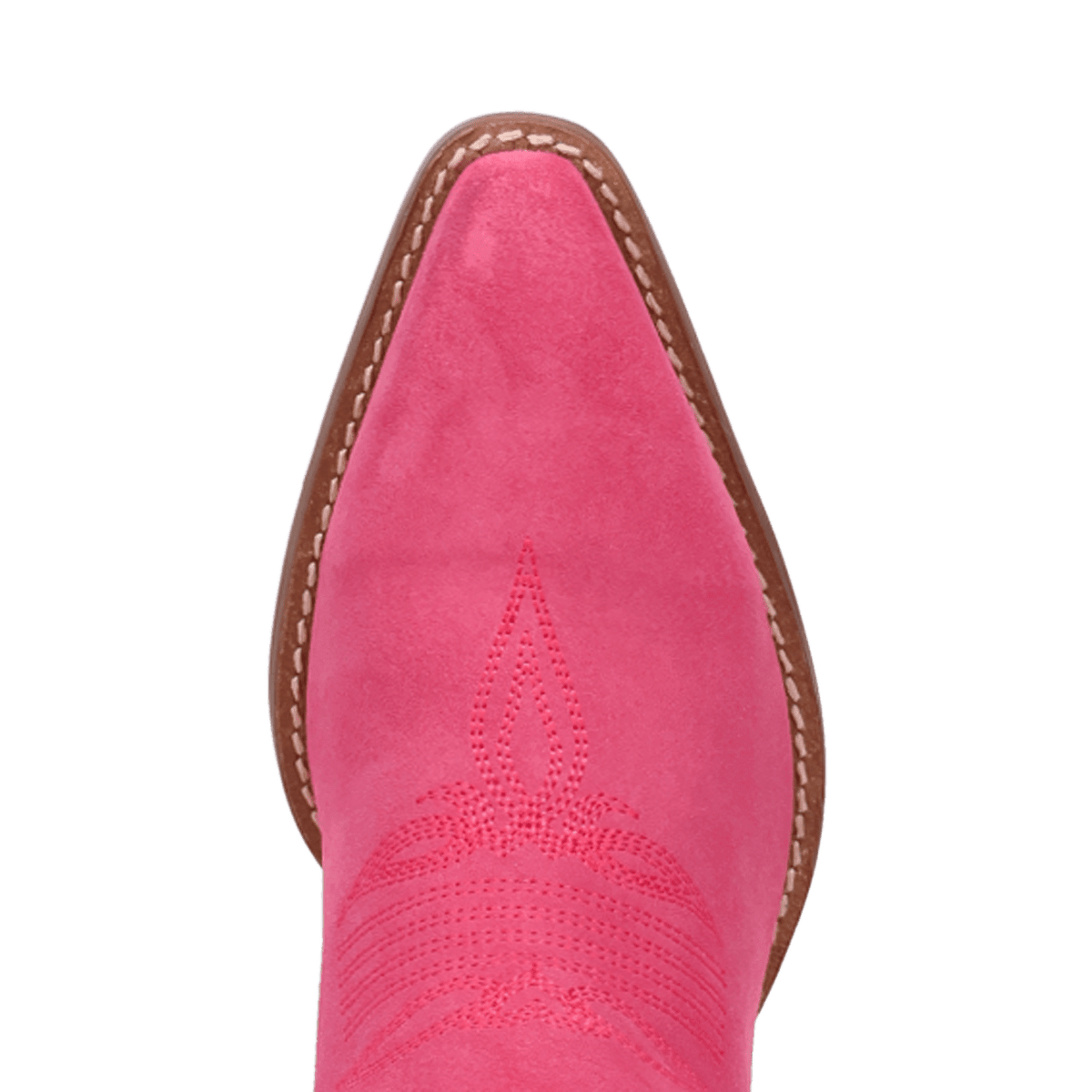PRODUCT SHOT PALOMA SUEDE LEATHER BOOTIE AT TOE ANGLE