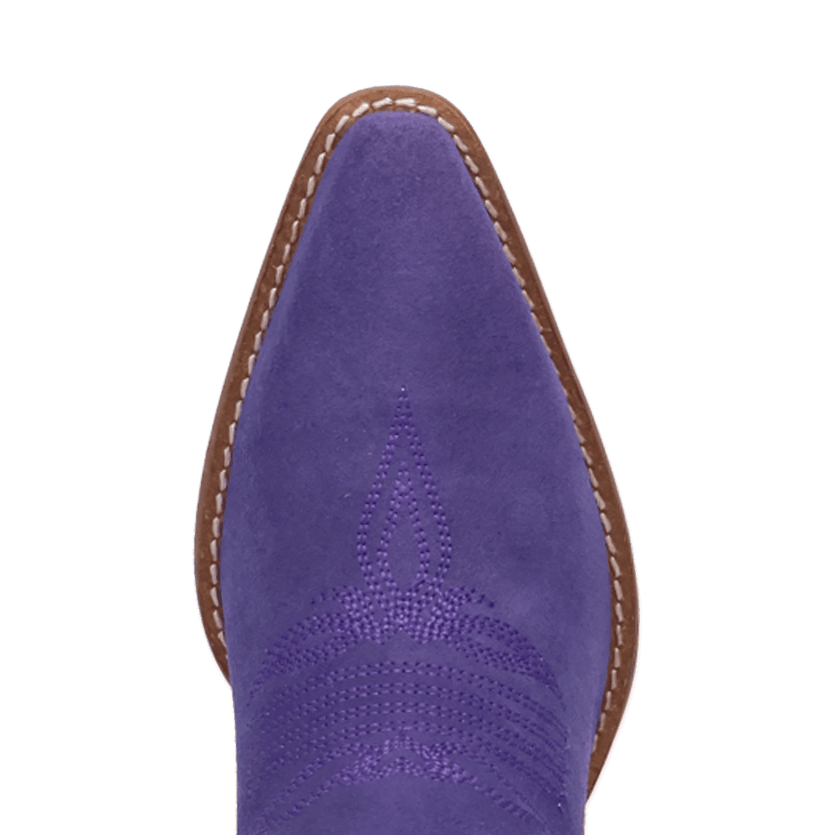 PRODUCT SHOT PALOMA SUEDE LEATHER BOOTIE AT TOE ANGLE