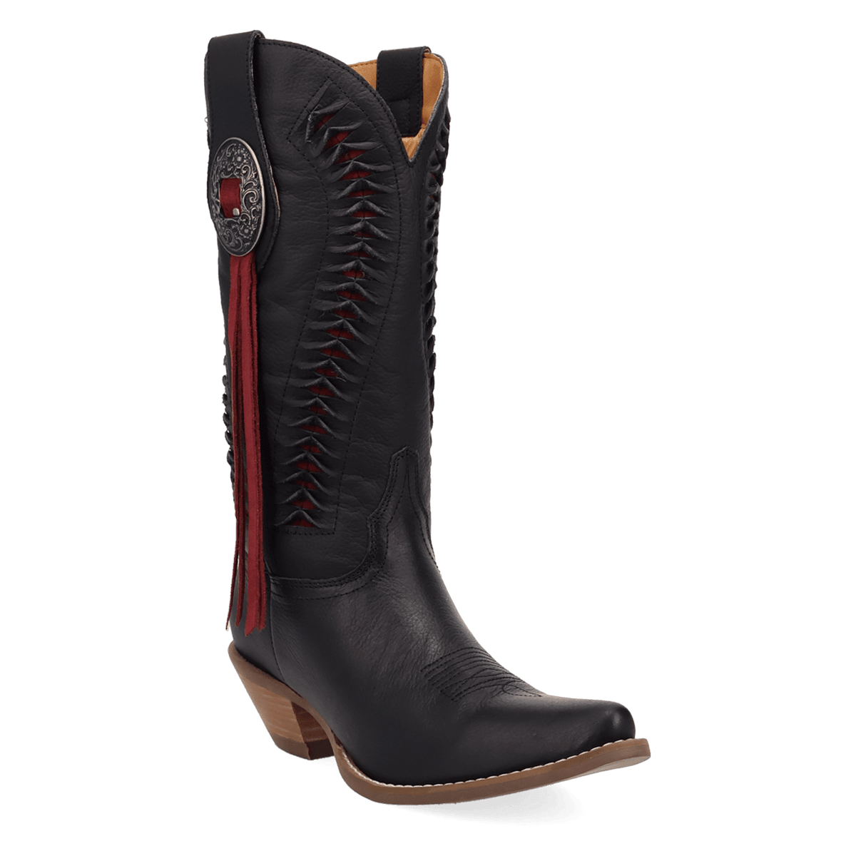 PRODUCT SHOT MARRAKESH LEATHER BOOT AT 45 DEGREE ANGLE