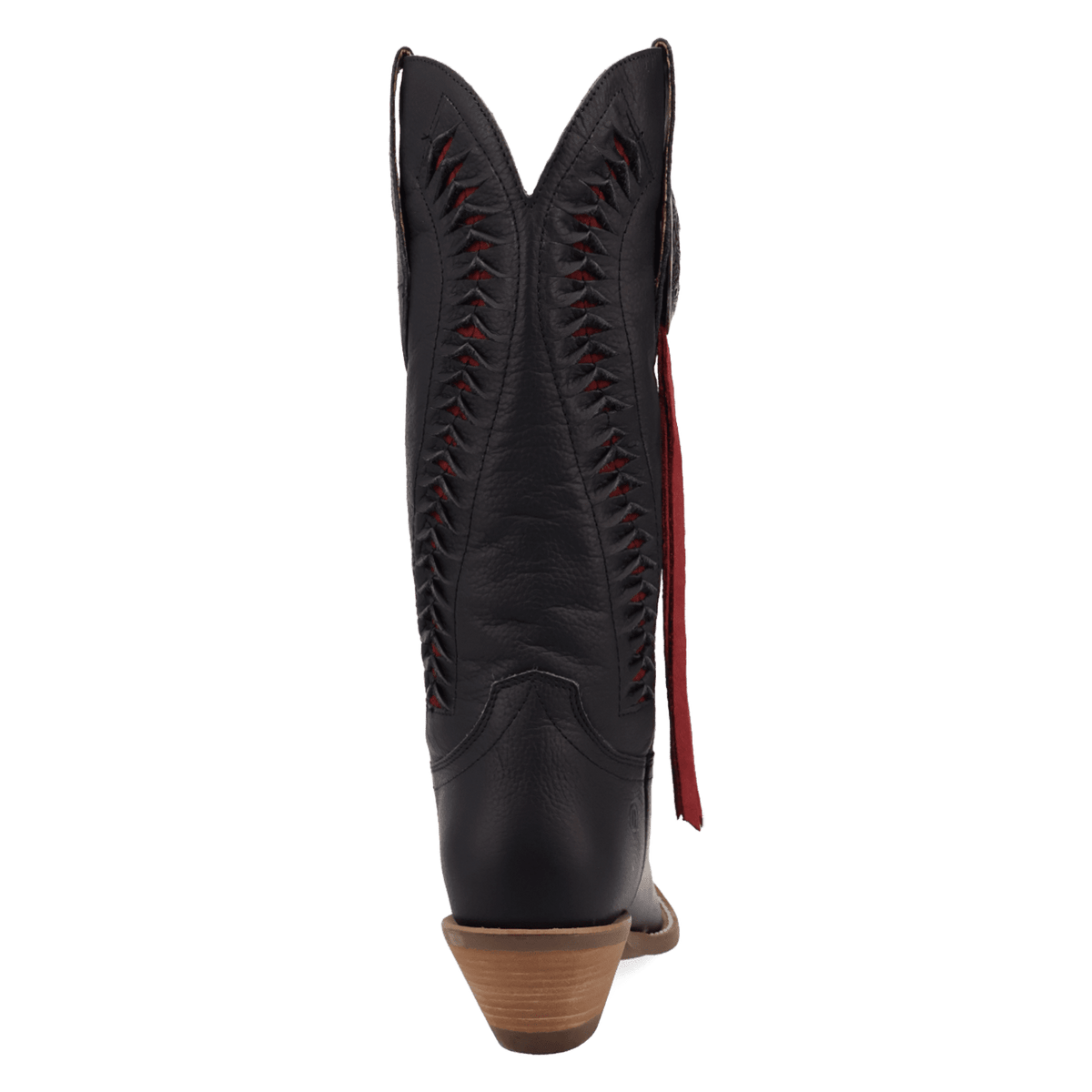 PRODUCT SHOT MARRAKESH LEATHER BOOT AT 180 DEGREE BACK ANGLE