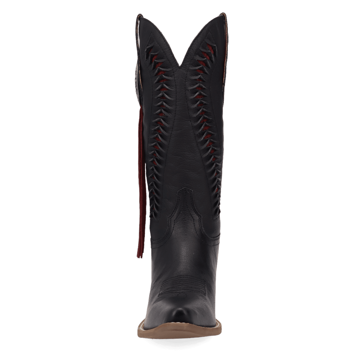 PRODUCT SHOT MARRAKESH LEATHER BOOT AT FRONT ANGLE
