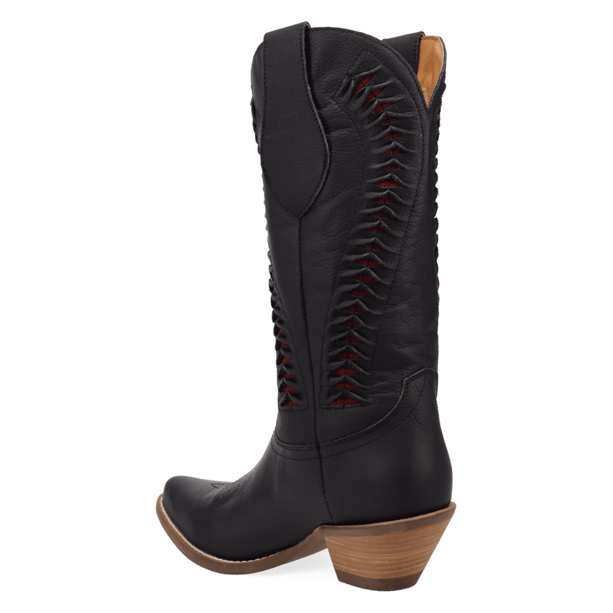 PRODUCT SHOT MARRAKESH LEATHER BOOT AT 270 DEGREE ANGLE