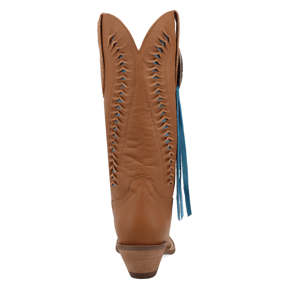 PRODUCT SHOT MARRAKESH LEATHER BOOT AT 180 DEGREE BACK ANGLE