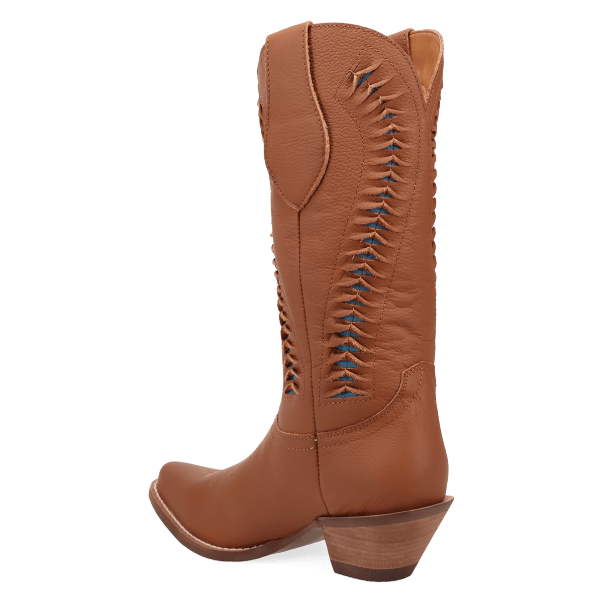 PRODUCT SHOT MARRAKESH LEATHER BOOT AT 270 DEGREE ANGLE