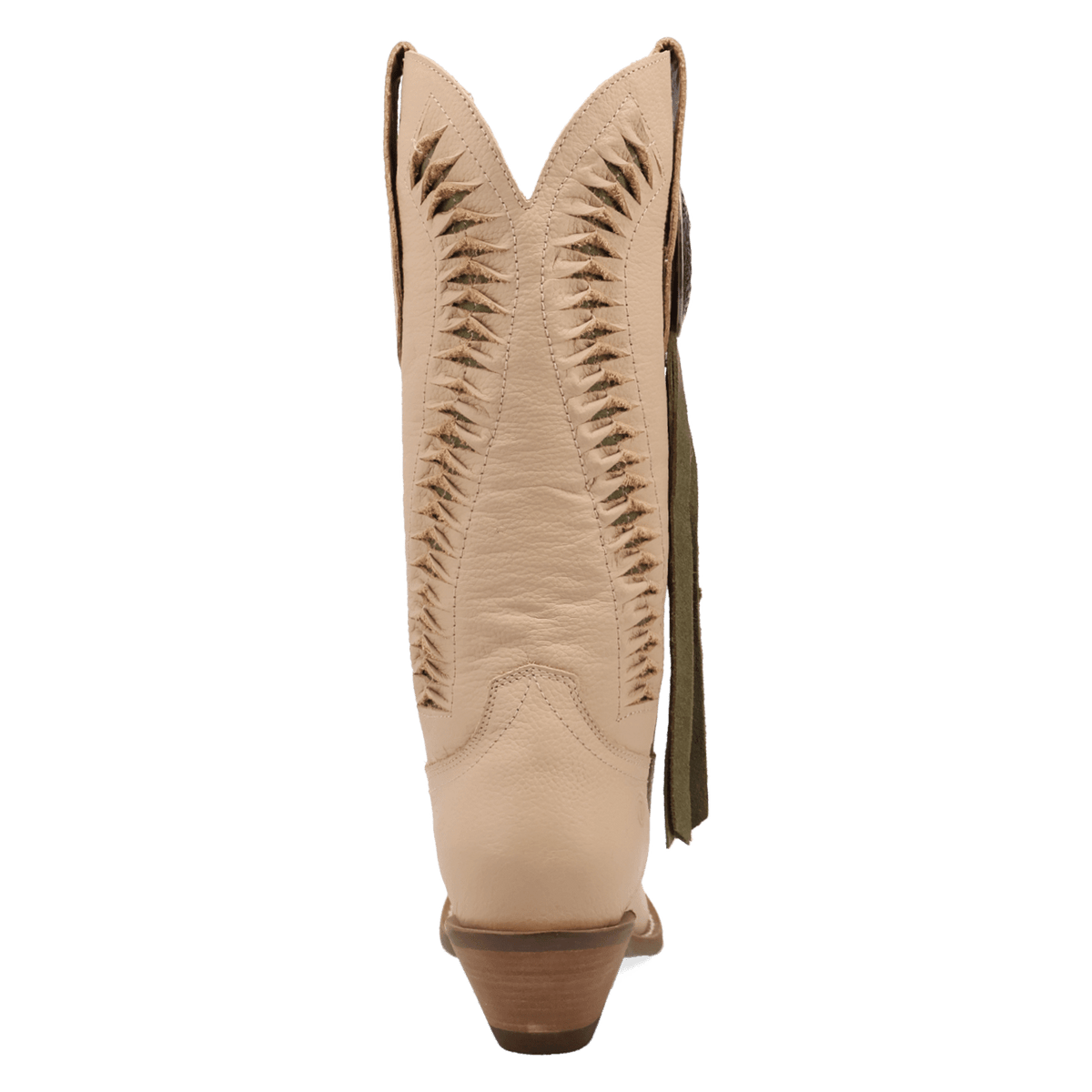 PRODUCT SHOT MARRAKESH LEATHER BOOT AT 180 DEGREE BACK ANGLE