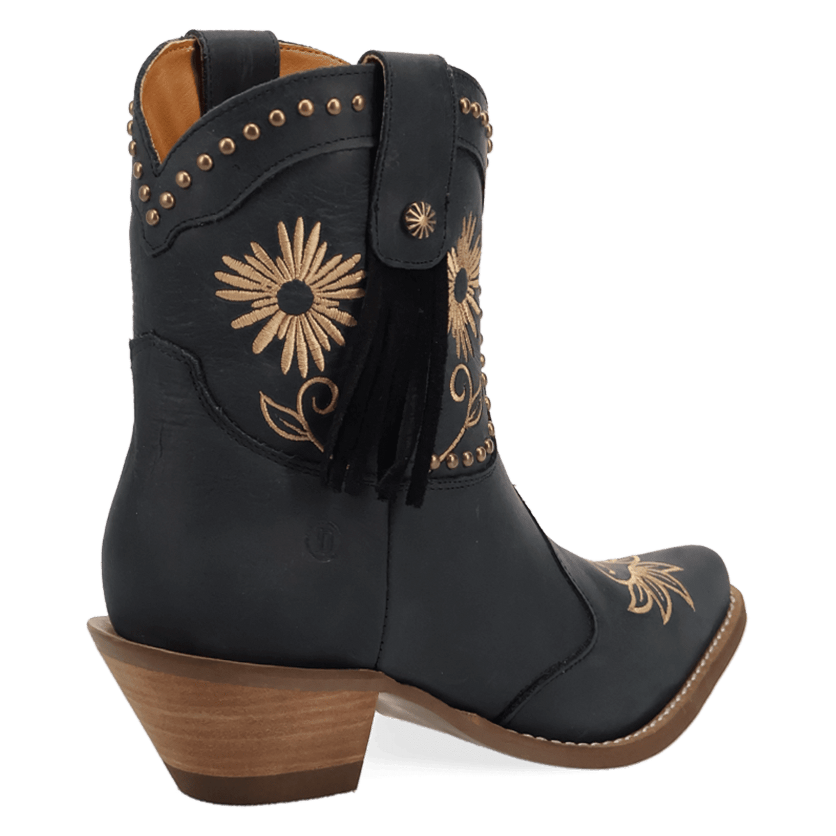 PRODUCT SHOT COUNTRY CUTE LEATHER BOOTIE AT 315 DEGREE ANGLE
